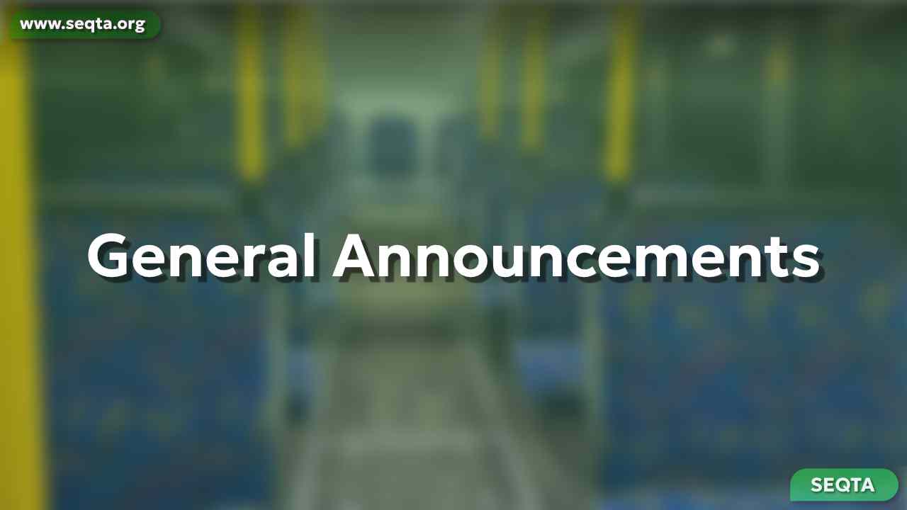 SEQTA at the QTMP Train Mockup