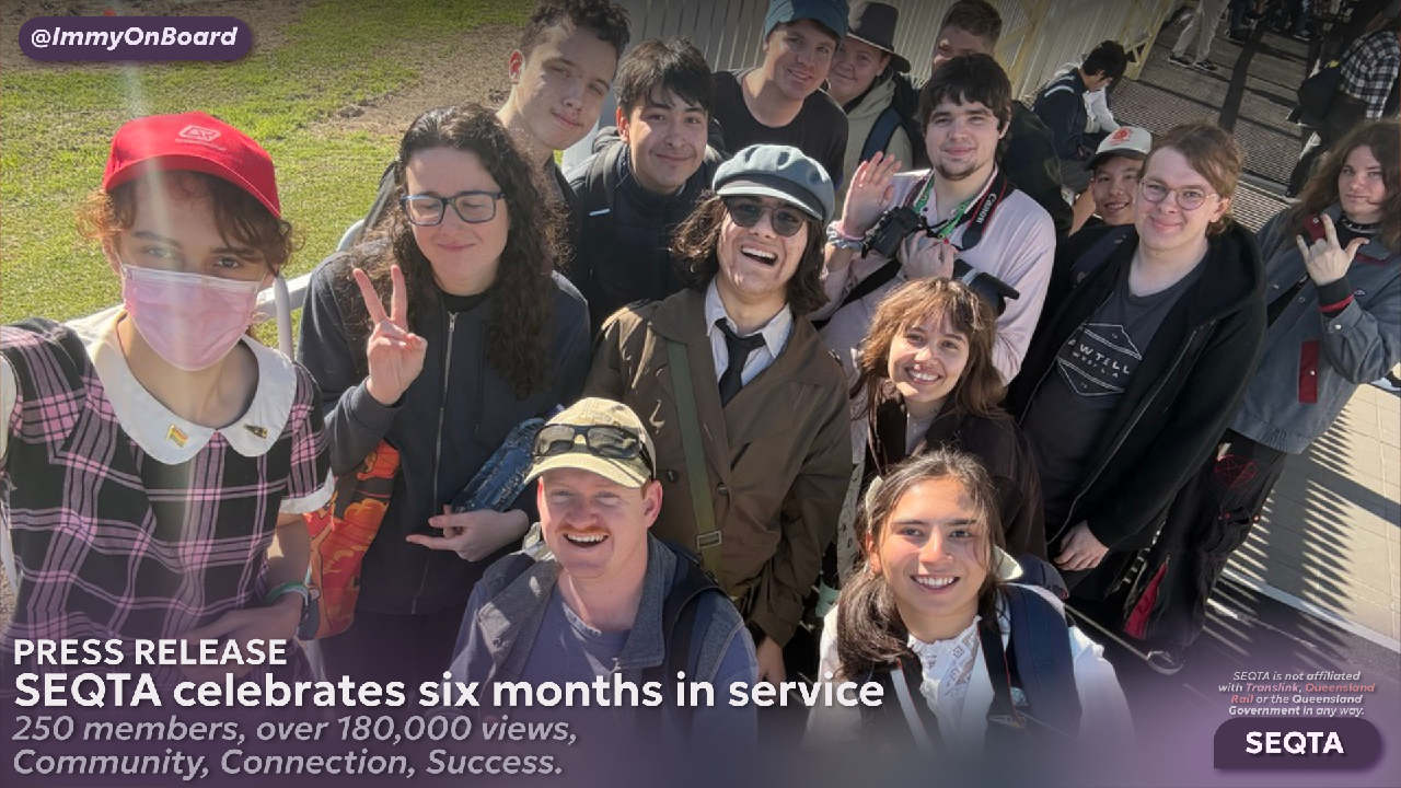 SEQTA at the QTMP Train Mockup